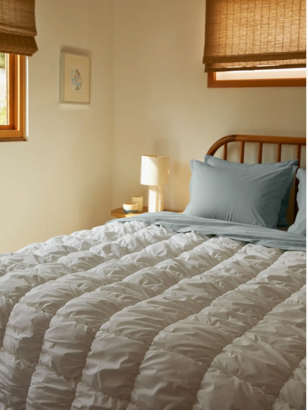 PARACHUTE
100% ORGANIC COZY COTTON
Comforter white new 
KING/CAL KING